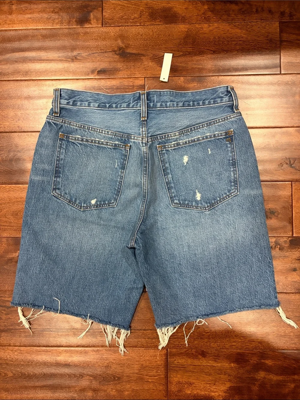 Madewell Long Denim Shorts